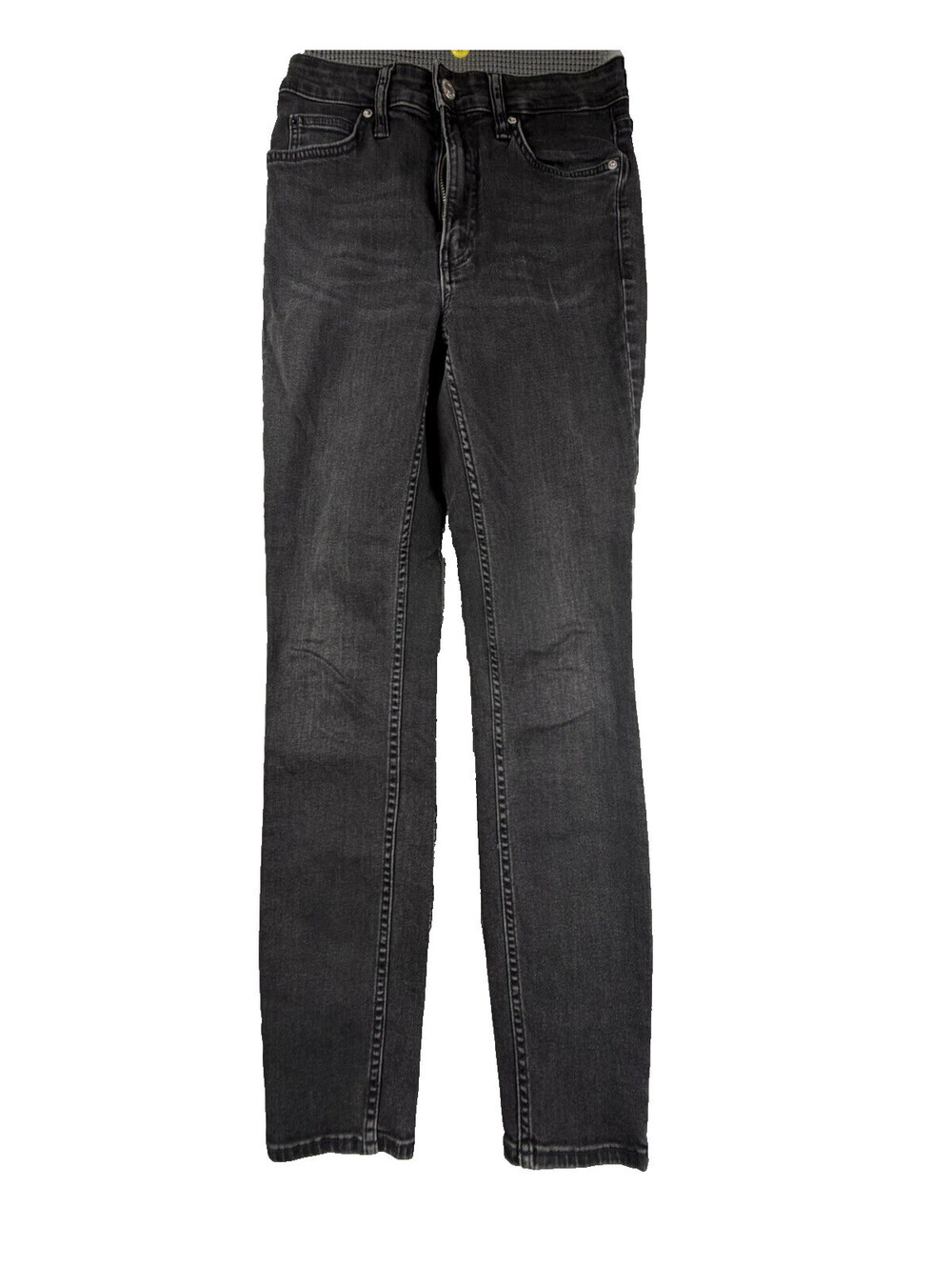 Calvin Klein Jeans Washed Faded Black Skinny Denim Pants Size 28x30 (C28 L30) - Picture 1 of 9